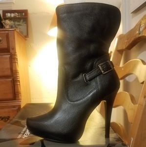 Andrea Leather Boots